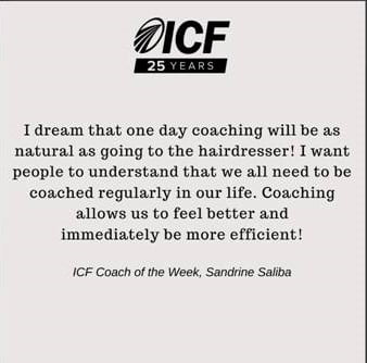 Coach of the week