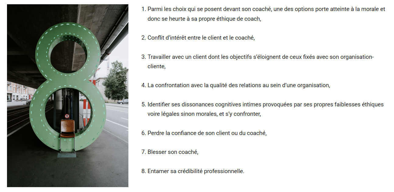 Dilemmes éthiques en coaching