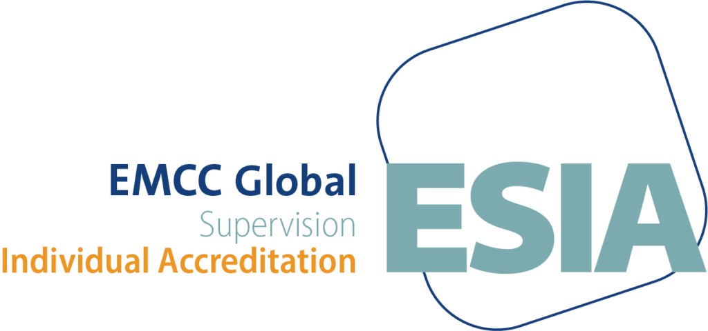 EMCC accreditation - logo - ESIA PROGRAMME - SUPERVISION COLLECTIVE
