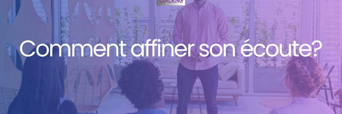 Image, personnes en séances de coaching qui écoute